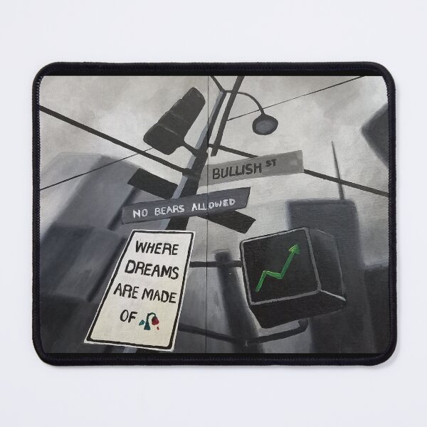 Item preview, Money Never Sleeps designed and sold by LinaPark-Art.