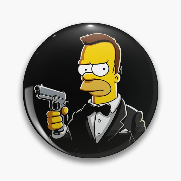 Item preview, Agent Homer: A Serious Parody designed and sold by ai1art.