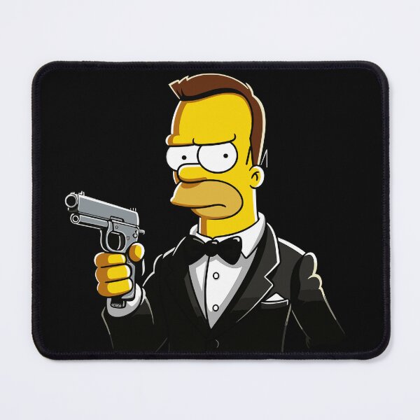 Item preview, Agent Homer: A Serious Parody designed and sold by ai1art.