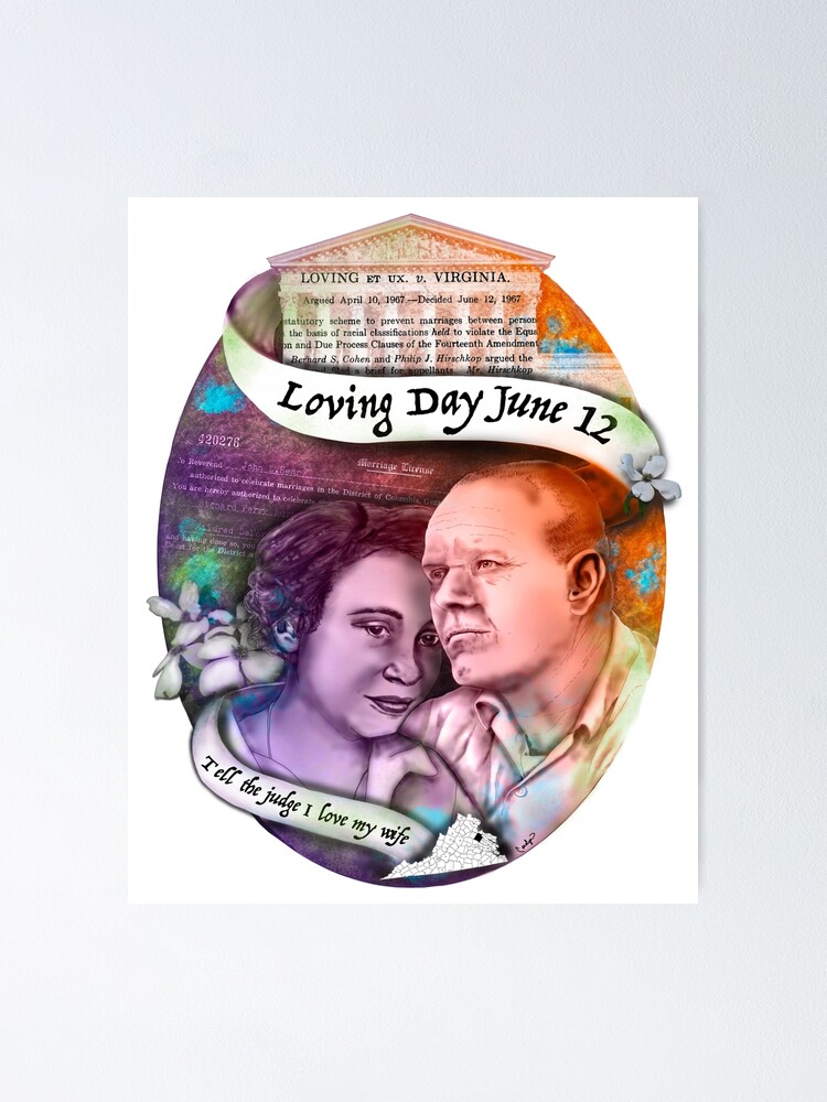 Loving Day June 12 (large)&rdquo; Poster for Sale by Carolyn Pitts 