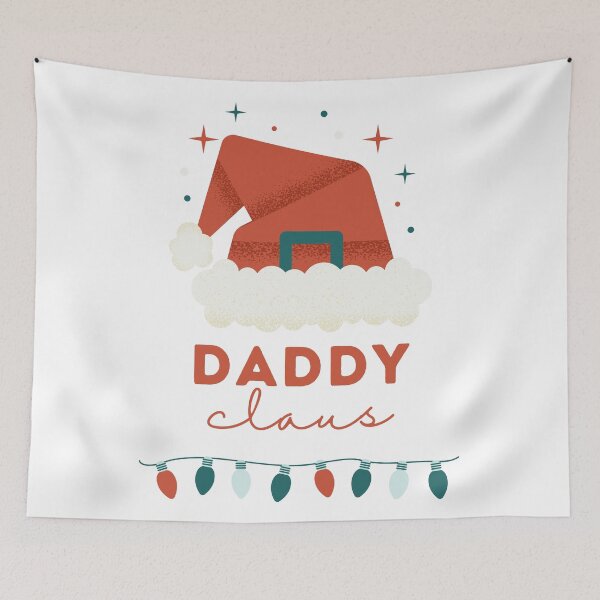 Item preview, Daddy Claus: A Cute and Festive Christmas Design for Dad designed and sold by NuiNuiDesigns.