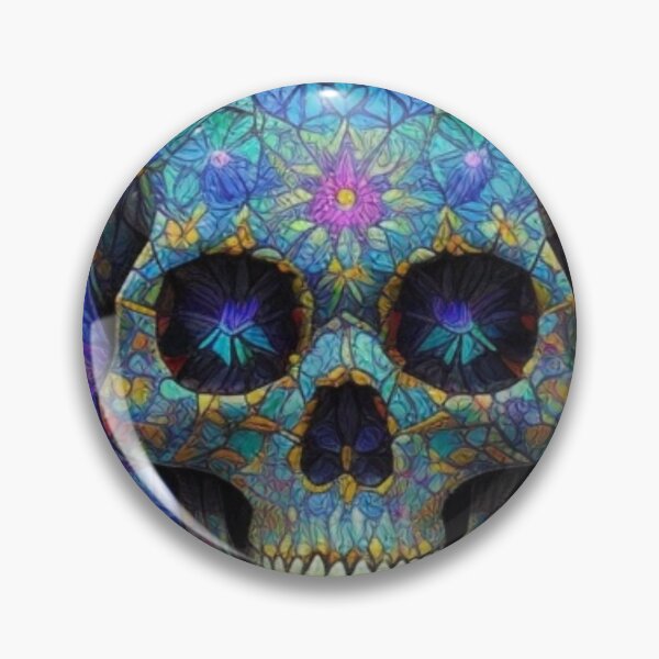 Item preview, A Kaleidoscopic Skull V.1 for a Laptop Skin designed and sold by OliveirosDiasJr.