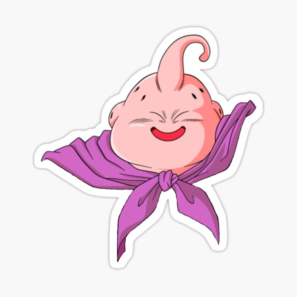 Majin Buu Sticker for Sale by Packpellets