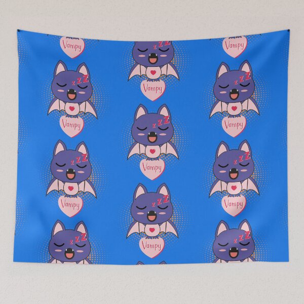 Item preview, VAMPY - COLLECTION KUTE MONSTER - ORIGINAL ILLUSTRATION designed and sold by Retro-80-90.
