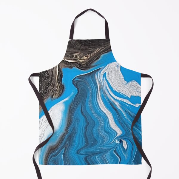 Item preview, Mountain Glacier Landslide. Blue, White and Black Colour Play designed and sold by VividWillowTees.