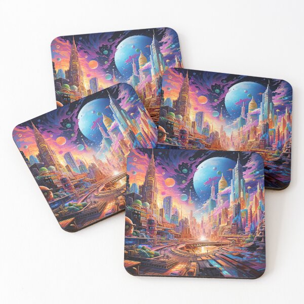 Item preview, Trippy City - Urban Dreamscape designed and sold by brandway.