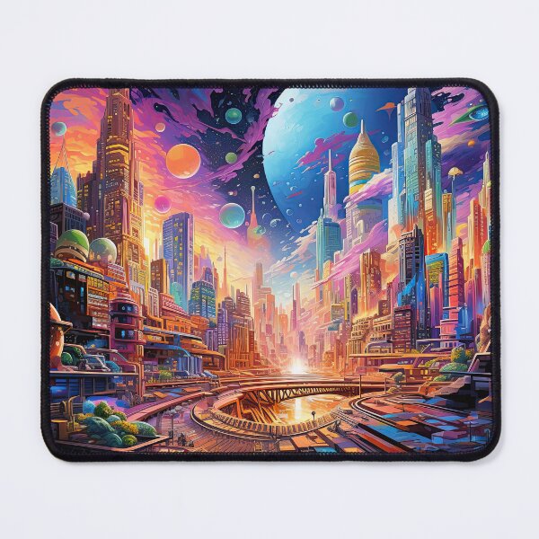 Item preview, Trippy City - Urban Dreamscape designed and sold by brandway.