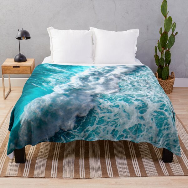Item preview, Crashing Blue Ocean Waves designed and sold by javaoverride.