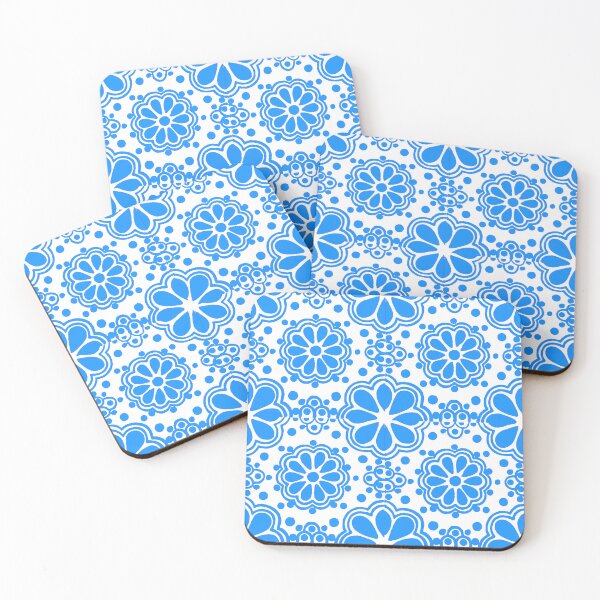 Item preview, BABY BLUE ABSTRACT PATTERNS ART designed and sold by sharlesart.