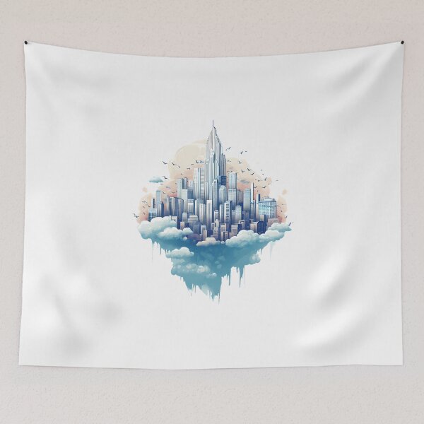 Item preview, City above the clouds designed and sold by DREAMZCOMETRUE.