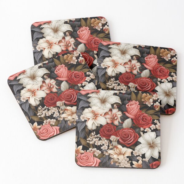 Item preview, Bouquet of rich colored flowers designed and sold by KERaney.