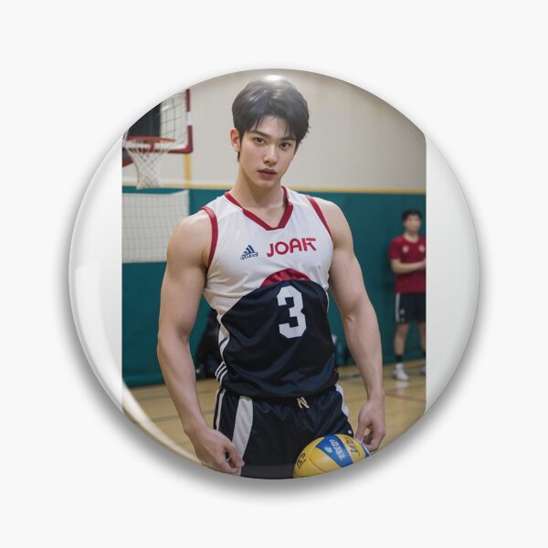 Item preview, sexy cool male volley player designed and sold by ThickDesign.
