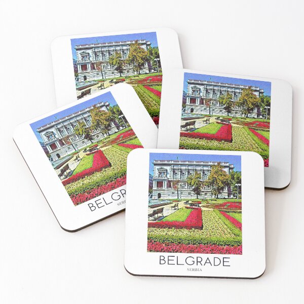 Item preview, A Pop Art Travel Print of Belgrade - Serbia  designed and sold by StudioRedKoala.