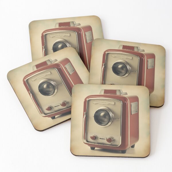 Item preview, 1950's vintage retro red radio designed and sold by vicempe.