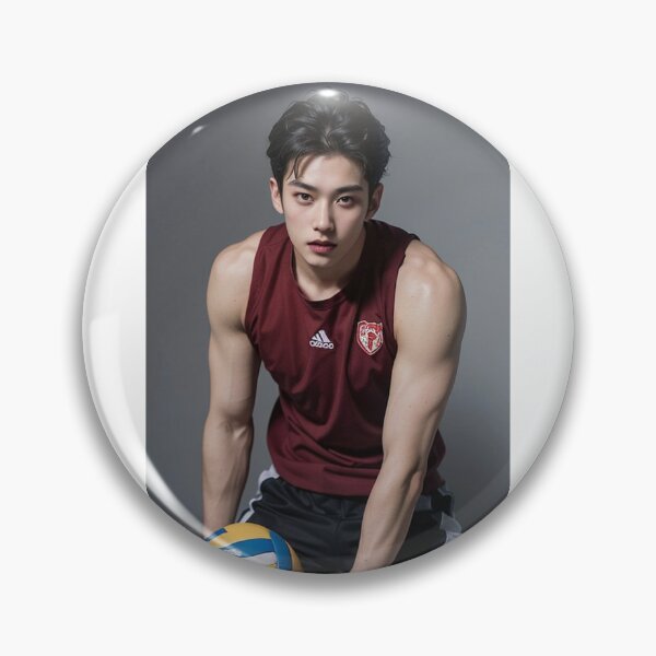 Item preview, sexy cool male volley ball player designed and sold by ThickDesign.