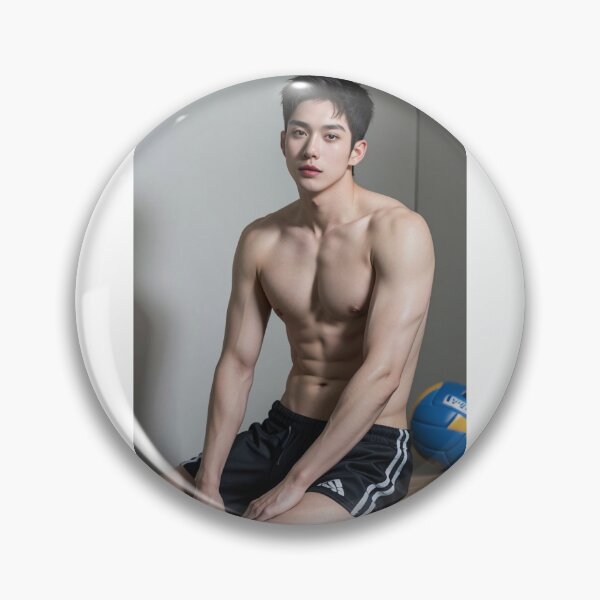 Item preview, sexy cool male volley ball player designed and sold by ThickDesign.