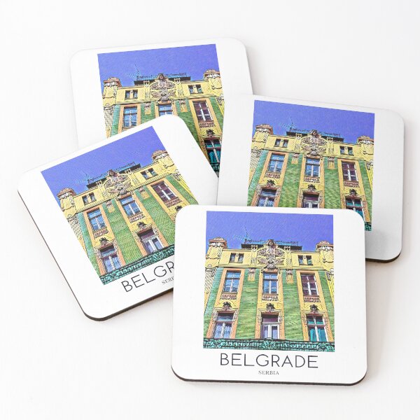 Item preview, A Pop Art Travel Print of Belgrade - Serbia  designed and sold by StudioRedKoala.