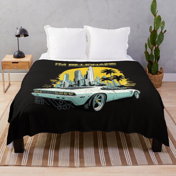 Item preview, I'M BILLIONAIRE - MONEY AFFIRMATION TO ATTRACT WEALTH AND ABUNDANCE - LUXURY CAR WITH VIEW OF MIAMI AT SUNRISE designed and sold by plentyvibes.