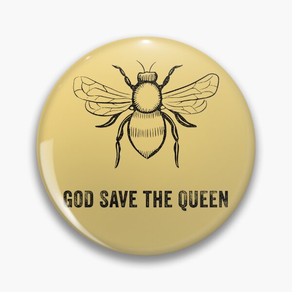 Item preview, God save the Queen (Bee) designed and sold by PaperbackDesign.