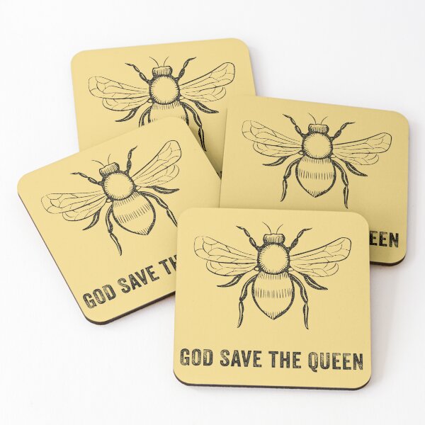 Item preview, God save the Queen (Bee) designed and sold by PaperbackDesign.