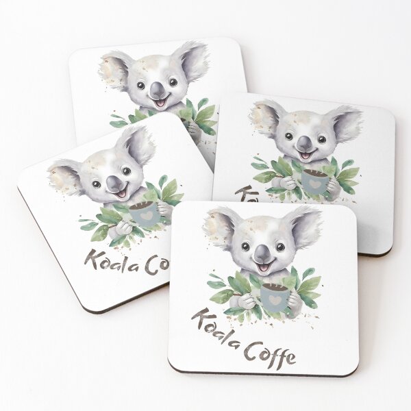 Item preview, Cheer up with Watercolor Koala Coffee  designed and sold by Wisnak SHOP.