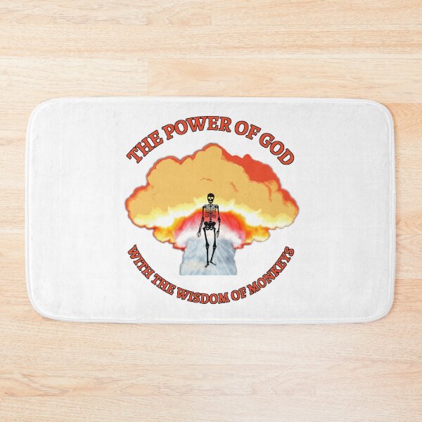 Item preview, Cartoon of mushroom cloud with words of thought. designed and sold by JamesDunican.