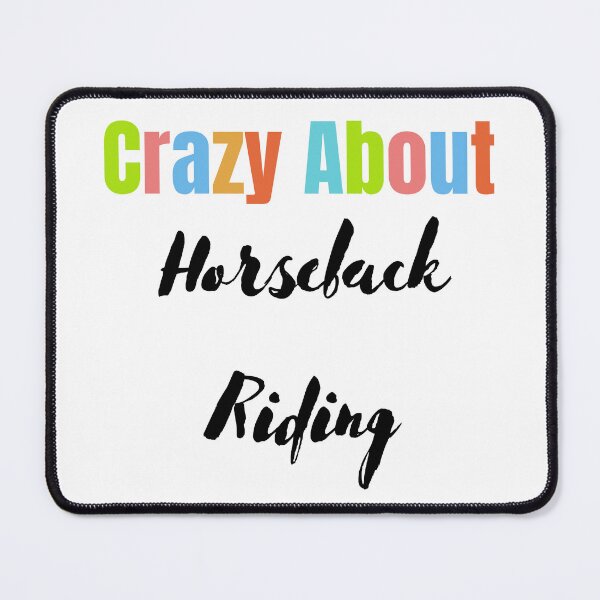 Item preview, Crazy About Horseback Riding designed and sold by StoreByNiNi.
