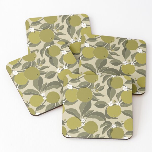 Item preview, Abstract Green Apples designed and sold by Megs Lang.