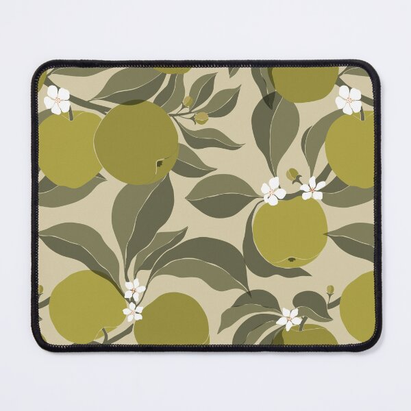 Item preview, Abstract Green Apples designed and sold by Megs Lang.