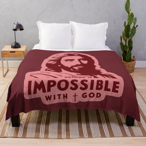 Item preview, Nothing Is Impossible With God designed and sold by plushism.