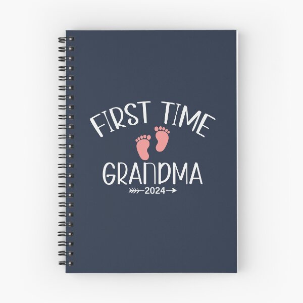 Item preview, First Time Grandma 2024 New Year Grandma designed and sold by ArtMeetsPizza.