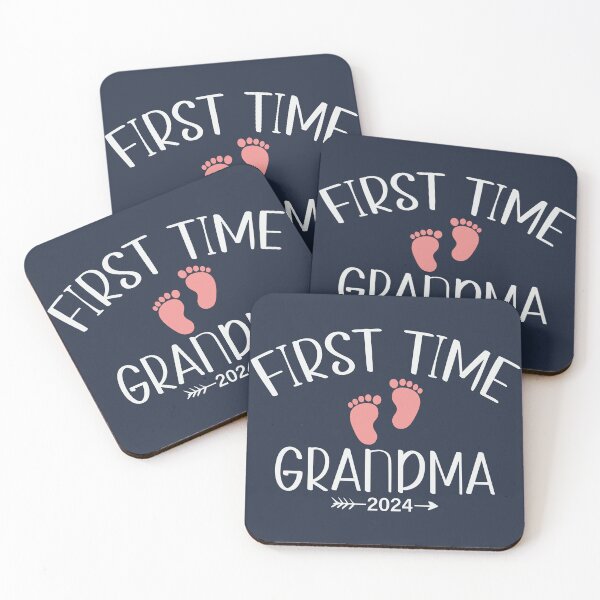 Item preview, First Time Grandma 2024 New Year Grandma designed and sold by ArtMeetsPizza.