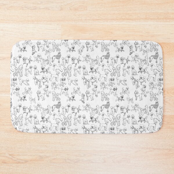 Item preview, Poodle Patterns Seamless  designed and sold by Spike and Sparkle.