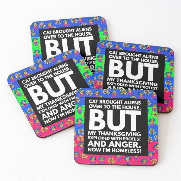 Item preview, Thanksgiving exploded with protest and anger designed and sold by Storiesforyou.