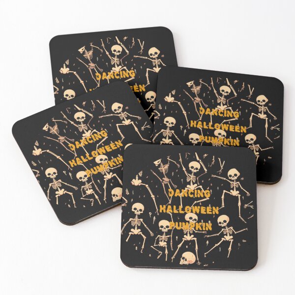 Item preview, Dancing Halloween Pumpkin Dancing Skeletons Dance Skeletons Dancers Skeletons Lovers Funny Halloween Skeletons Gifts Skull Spooky Time Szn designed and sold by MatthewViews.