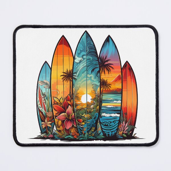 Item preview, Surfing Boards Sunset designed and sold by TAGARTE.