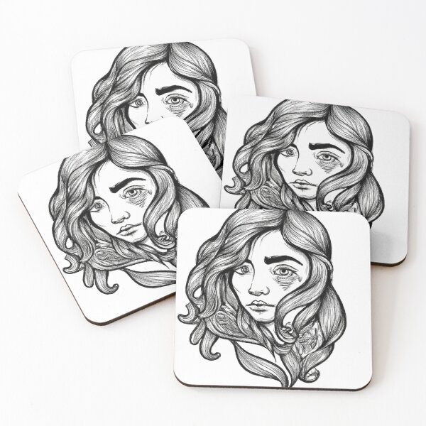 Item preview, Ink Boundaries: Face Within designed and sold by Drake Lewdly.