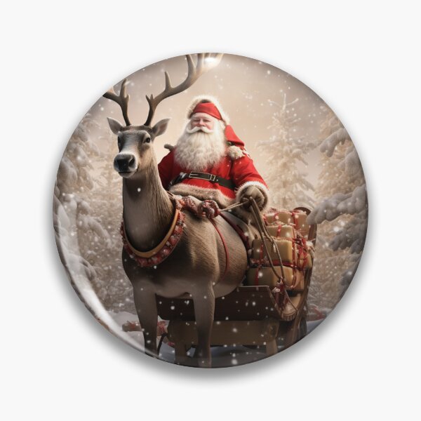 Item preview, Santa in his Magic Sleigh designed and sold by Negronbebe.