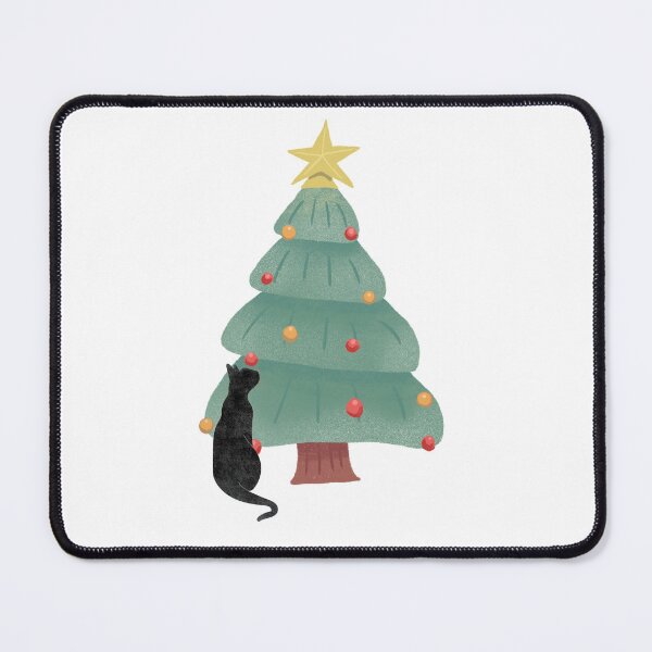 Item preview, Christmas Black Cat designed and sold by Catspeople.