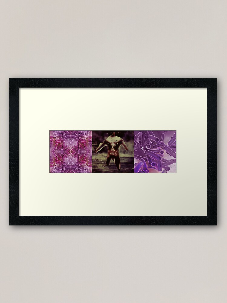 Thumbnail 1 of 7, Framed Art Print, TRIP-fin-004 designed and sold by philjarry.