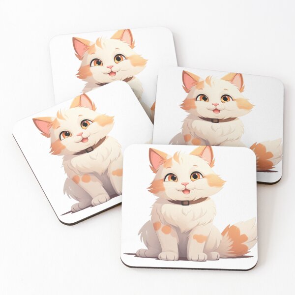 Item preview, Happy Kitten with Brown Spots designed and sold by Negronbebe.
