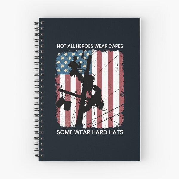 Item preview, Cool Retro American Lineman Silhouette - Patriotic Electrical Lineworker Art designed and sold by LineXpressions.