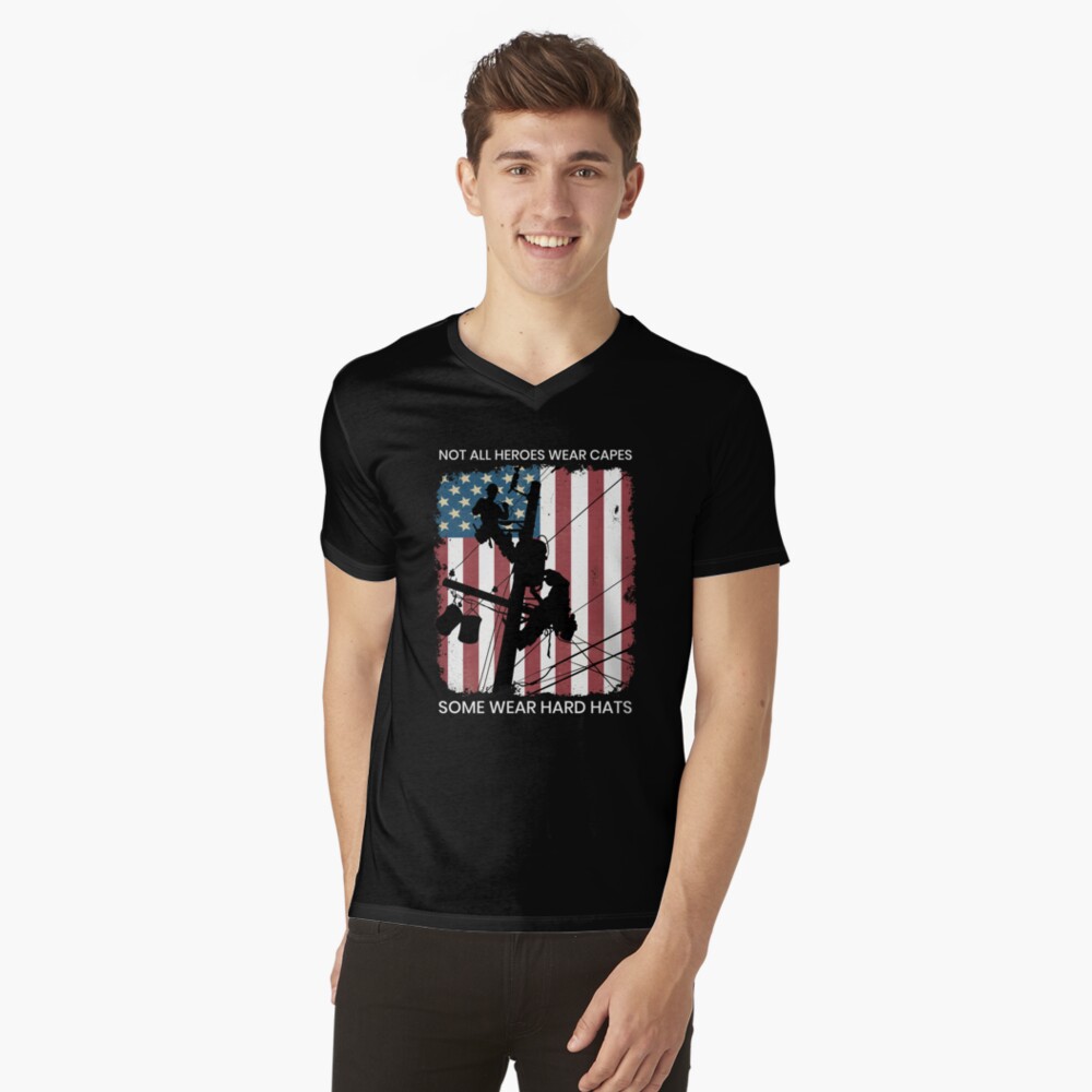 Item preview, V-Neck T-Shirt designed and sold by LineXpressions.