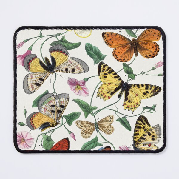 Item preview, Butterflies, Socks, Stickers, Magnets, Clocks, Bath Mats, Scarves, Desk Mats, Pet Bandanas, Phone Wallets, Cat Mats, Drawstring Bags designed and sold by Suzana Djordjevic.