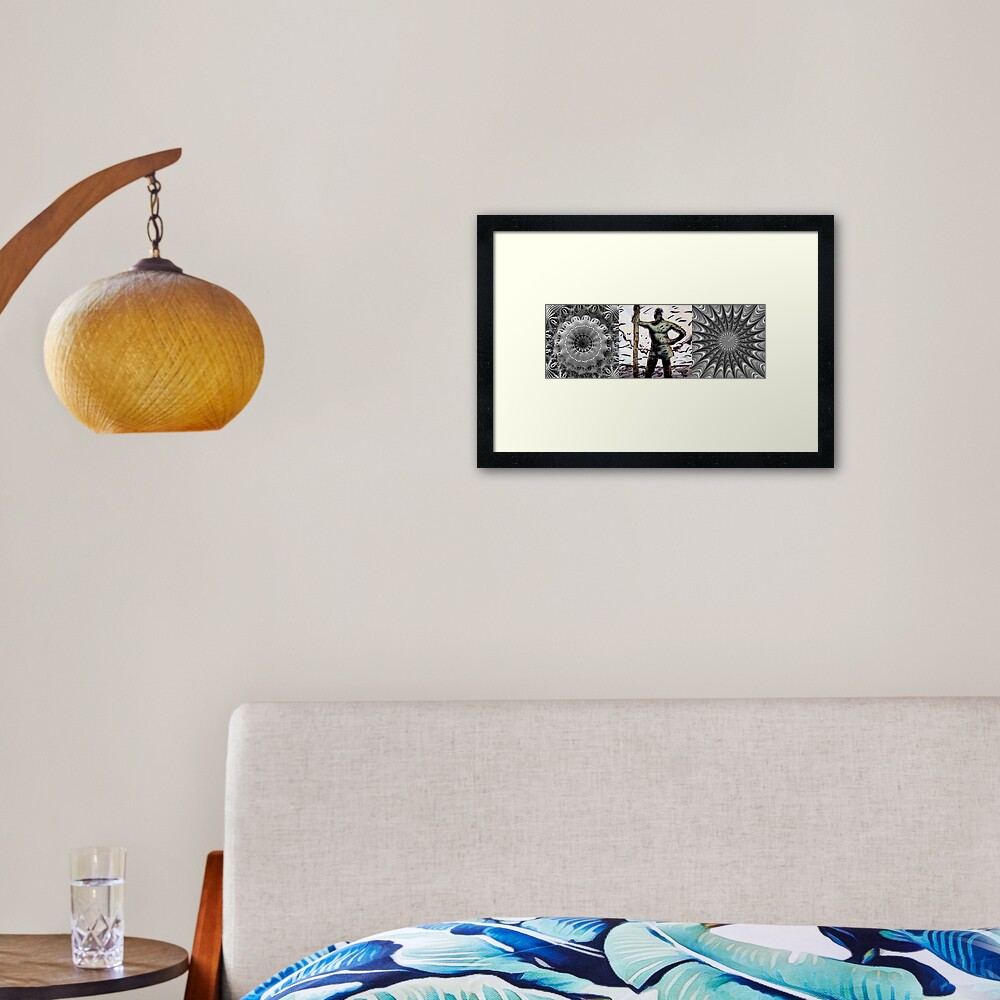 Item preview, Framed Art Print designed and sold by philjarry.