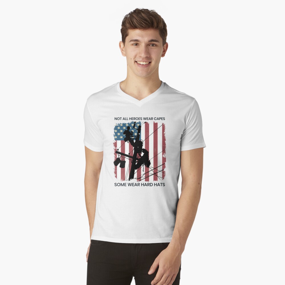 Item preview, V-Neck T-Shirt designed and sold by LineXpressions.