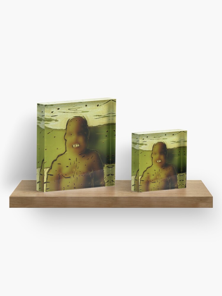 Thumbnail 4 of 5, Acrylic Block, TRIP-fin-011 designed and sold by philjarry.