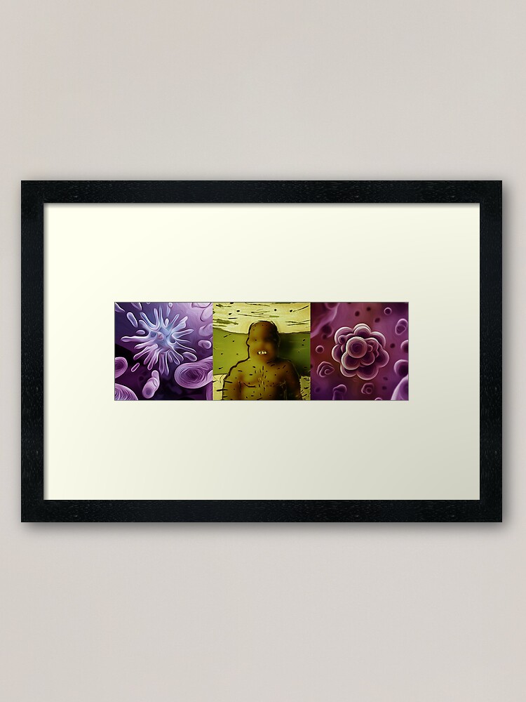 Thumbnail 1 of 7, Framed Art Print, TRIP-fin-011 designed and sold by philjarry.