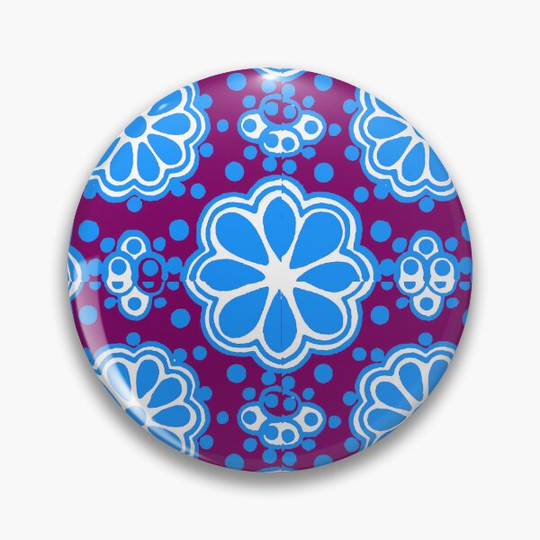 Item preview, BLUE-PURPLE GEOMETRIC ABSTRACT PATTERNS ART designed and sold by sharlesart.