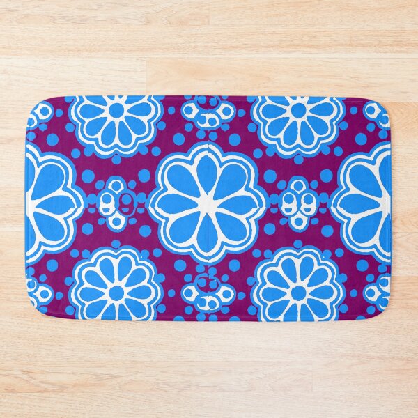 Item preview, BLUE-PURPLE GEOMETRIC ABSTRACT PATTERNS ART designed and sold by sharlesart.